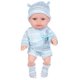 thumbnail image 2 of Reborn Baby Doll vinilo niño con grandes ojos sombrero realista bebé juguete niños regalo Tmvgtek juguetes de los niños, 2 of 9