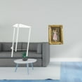 thumbnail image 2 of Mesa Auxiliar Minimalista De Resina Acrílica Con Marco De Fotos Frontal De Cristal, Soporte Para Tarjetas, Mesita De Noche Moderna Para Sala De Estar, Dormitorio Y Oficina., 2 of 8