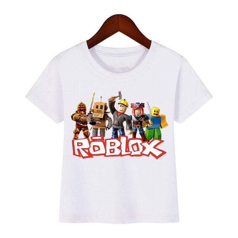 2024 Spring Roblox Game Children’s Fashion Trend Casual Simple 