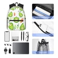thumbnail image 4 of Balery Kawaii Avocado Mochila para Mujeres y Hombres, Mochila Ligera Casual para Viajes, Mochila Clásica Básica para la Universidad, 4 of 6