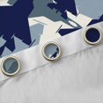 thumbnail image 4 of jejeloiu Camouflage Curtains Pack of 2 (42x84 Each),Blue Airplane Aircraft Curtains Blackout For Boys Kids, 4 of 6