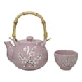thumbnail image 3 of Japanese Sakura Pink Ume Plum Cherry Blossom Traditional Teapot With Cups Set, 3 of 9