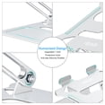 thumbnail image 2 of Urmust Ergonomic Adjustable Laptop Stand Compatible with 10-15.6" Laptops, Aluminum Alloy, 2 of 6