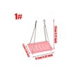 thumbnail image 2 of Pink Hamster Toy, Ecological Plate Hamster House, Hamster Seesaw And Swing, Hamster Diy Cage Accessory, For Climbing And Playing, 2 of 5