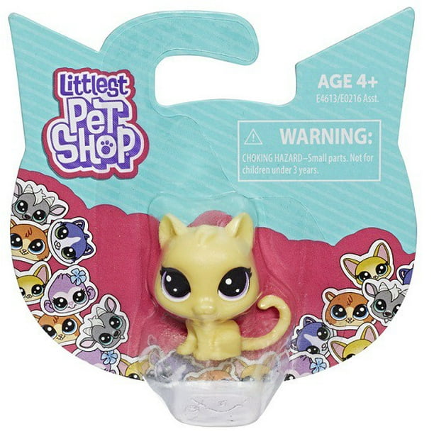 Littlest Pet Shop TV Series 2 Tabby Cat Mini Figure Pet