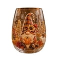 thumbnail image 2 of Autumn Harvest Glass Cup Fall Drinking Glasses Coffee Mugs ,Fall Drinking Glasses,Pumpkin & High Mountain Cattle Design, Juice Glasses, Wine Cups, Halloween Thanksgiving Decor Gift, 2 of 7