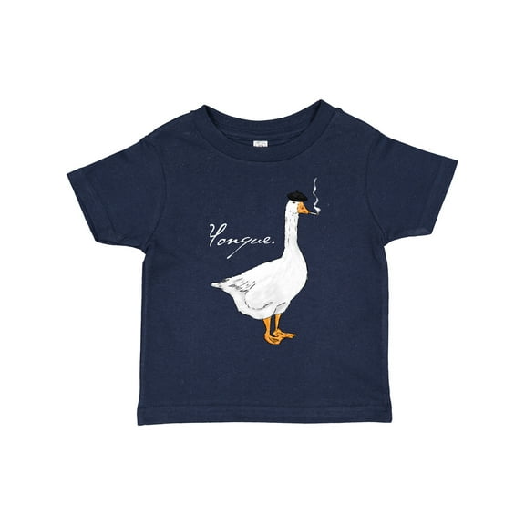 Inktastic French Goose says Honque Boys or Girls Toddler T-Shirt