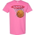thumbnail image 3 of Inktastic Basketball Swish T-Shirt, 3 of 5