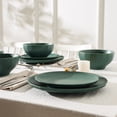thumbnail image 2 of Stone Lain Rio 4-Piece Dinner Plate Set Stoneware, Green, 2 of 6