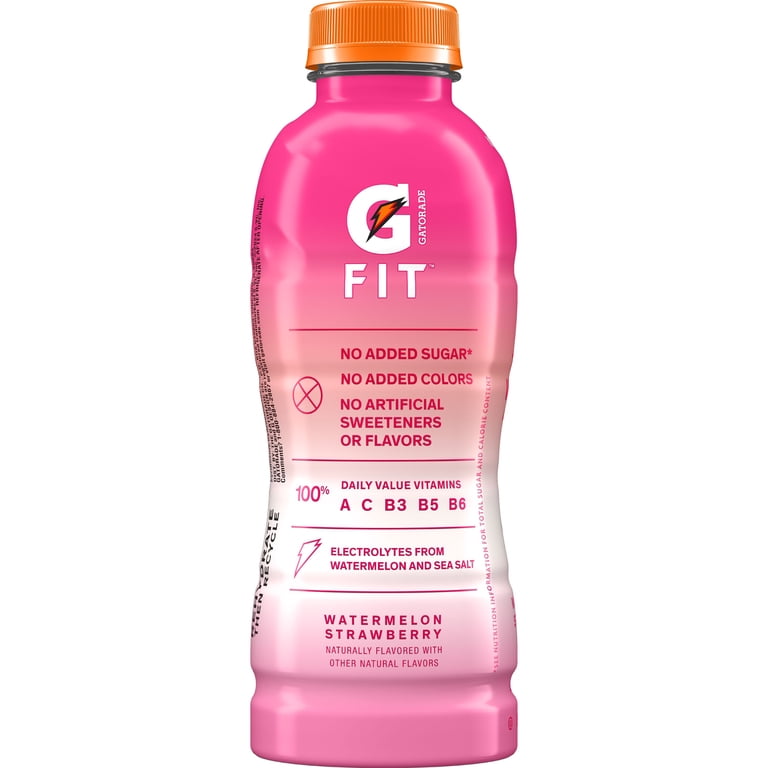 Gatorade Fit Watermelon Strawberry Sports Drink, 16.9 fl oz, 12 Pack photo 4
