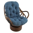 thumbnail image 1 of Coussin Pivotant à Bascule en Microsuède Uni de 48 Po sur 24 Po - Brun Selle, 1 of 5