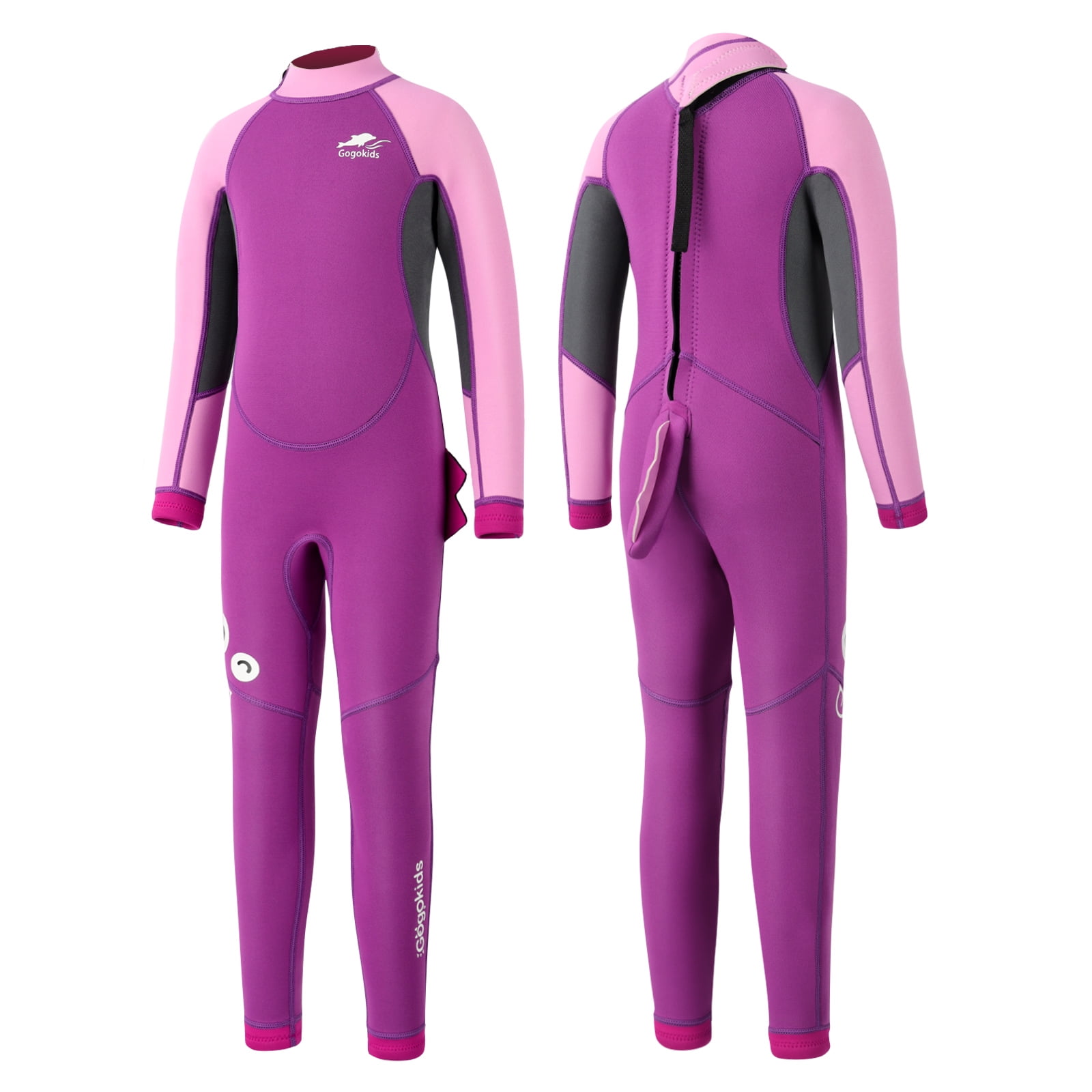 Wetsuit for Kids,2.5mm Neoprene Full Body Diving Suits Cartoon Long