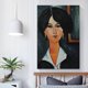 thumbnail image 5 of Cuadro impreso de Amedeo Modigliani (6) Regalos Lienzo Pintura Póster Arte de pared Impresiones de imágenes decorativas Decoración moderna 12x18 pulgadas (30x45 cm), 5 of 6