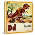 thumbnail image 5 of Marmont Hill "Dinosaur Letter" by Curtis Painting Print on Canvas, 5 of 7