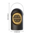 thumbnail image 3 of Up to 65% off Household Air Heater Small Desktop Mini Small Solar Speed Heat Heater Electric Heater Mini Small Leafless Air Heater Desktop Air Heater Creative Electric Heater, 3 of 5