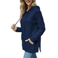 thumbnail image 6 of TEMOFON Women Hoodies Casual Workout Fall Sweatshirt Loose Pullover Hooded Sweaters with Kangaroo Pockets, 6 of 7