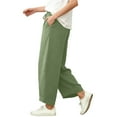 thumbnail image 5 of HongQid Womens Barrel Sweatpants Baggy Wide Leg Pants Casual Elastic Waisted Drawstring Sweat Pants with Pockets, 5 of 6