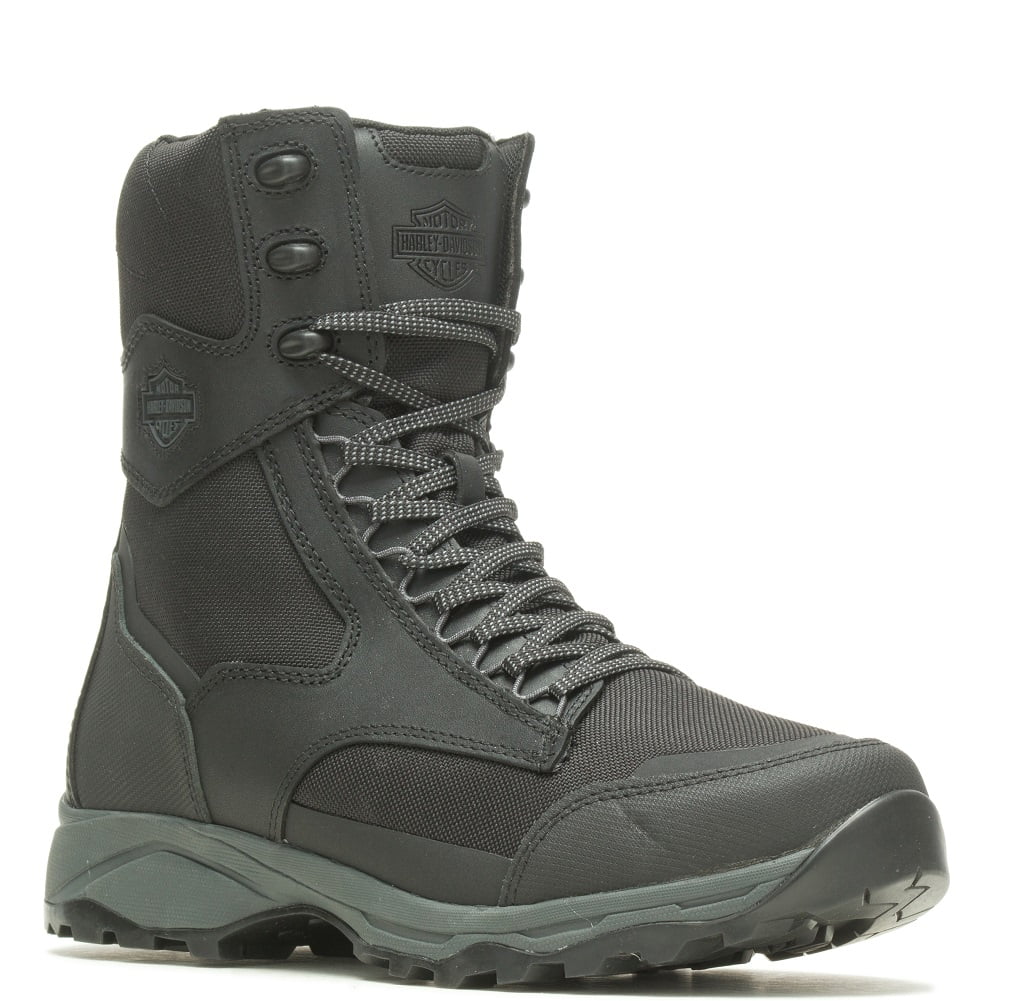 HarleyDavidson Men's 7Inch Motorcycle Boots D96270 (Black, 9