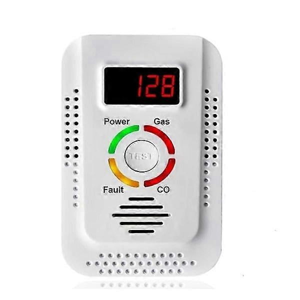 Natural Gas Detector and Carbon Monoxide CO Detector, Combustible Gas Detector Monitoring for Co, Metha