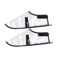 thumbnail image 3 of 2 fundas para zapatos de peluquero, protectores de PVC transparentes para zapatos, protectores para peluquería, corte de cabello y coloración. 34 a 37, 3 of 8
