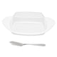thumbnail image 2 of Suministros de cocina, plato de mantequilla en forma de barco con contenedor de mantequilla, caja de queso, muy recomendado Jadeshay A, 2 of 8