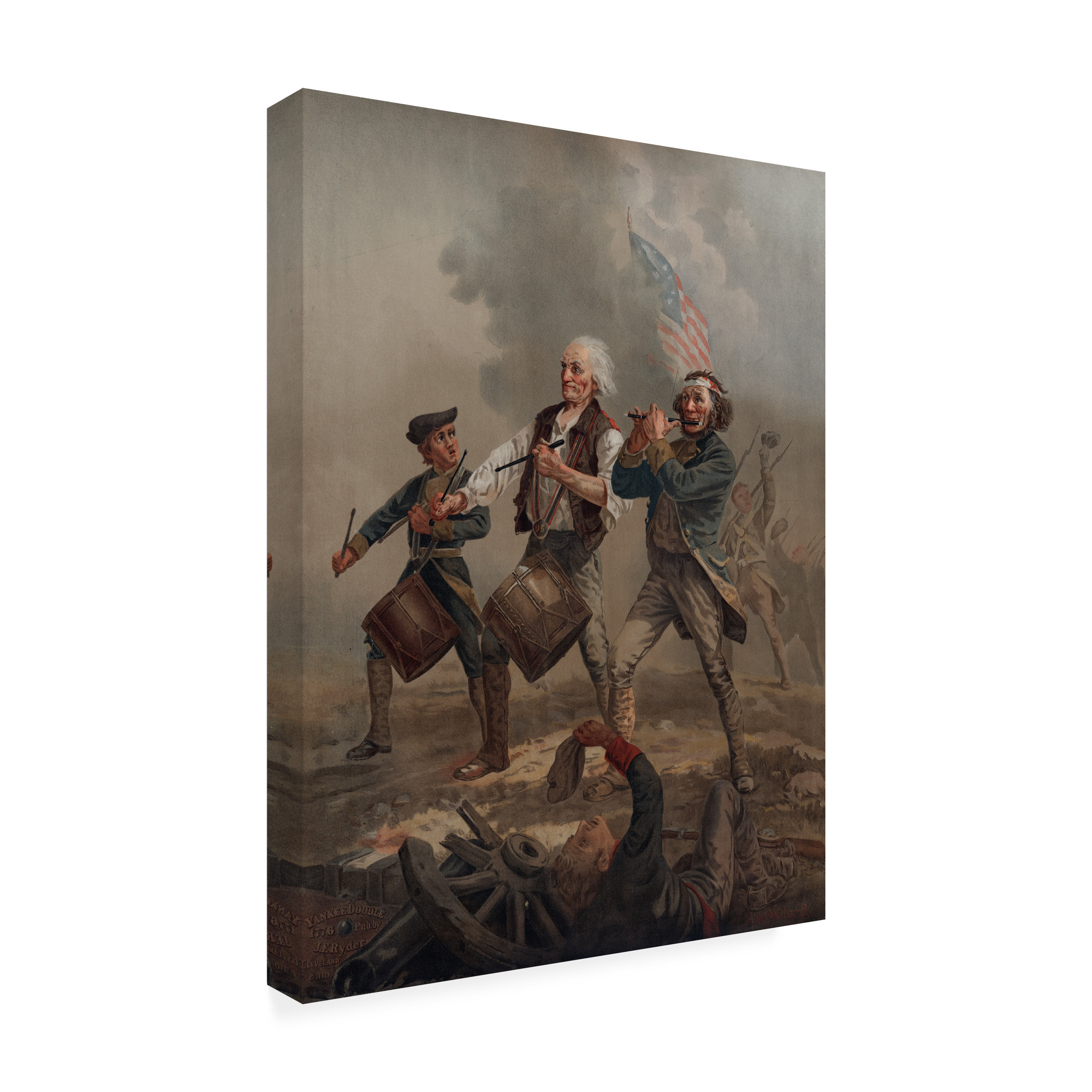 Print Collection 'Yankee Doodle 1776' Canvas Art