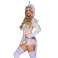 thumbnail image 3 of Leg Avenue Women's Ultra Soft Unicorn Romper, 3 of 4