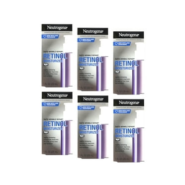Neutrogena Rapid Wrinkle Repair Night Moisturizer - 1 Oz, 6 Pack