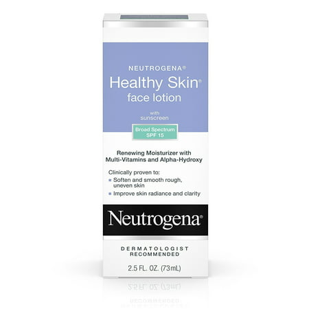 Neutrogena Healthy Skin Face Lotion SPF 15, 2.5 Fl.