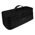 thumbnail image 3 of Estuche de Transporte de Doble Capa, Bolsa Resistente con Prensa Térmica, Organizador Resistente Al Agua, Estuche de Almacenamiento Portátil, Bolsa de Negro, 3 of 8