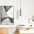 thumbnail image 4 of 46751-80 Livex Lighting Ardmore - 1 Light Pendant in Mid Century Modern Style - 5.13 Inches wide by 16.5 Inches high-Nordic Gray Finish, 4 of 9