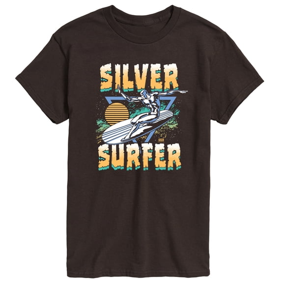 Fantastic Four Retro - Silver Surfer 80s - Men's Short Sleeve Graphic T-Shirt