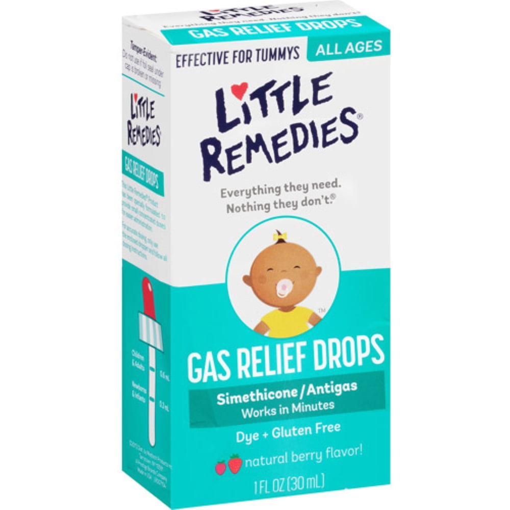 Little Tummys Gas Relief Drops 1 oz (Pack of 2)