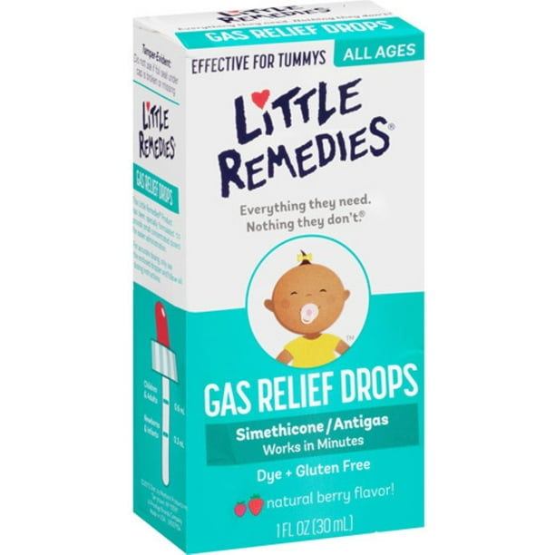 Little Tummys Gas Relief Drops 1 oz (Pack of 2) Walmart