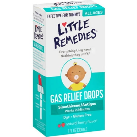 Little Tummys Gas Relief Drops 1 oz (Pack of 6)