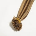 thumbnail image 3 of MY-LADY 100S Nail U Tip Fusion 100% Remy Human Hair Extensions Keratin Pre Bonded Hairpiece Straight 0.5g/s, #4P27 Medium Brown & Blonde, 18inch, 3 of 10