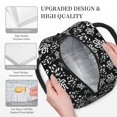 thumbnail image 3 of Daiia Snake Pattern Lunch Bag , Insulated Lunch Box, Small Leakproof Cooler Food Lunch Containers Reusable High Capacity Lunch Tote Bags-One Size, 3 of 6
