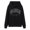 Black, variant on KONDYS Women Casual Fashion Letter Print Hoodie Graphic Drawstring Pullover Preppy Sweatshirt Stylish Cozy Women's Hoodies