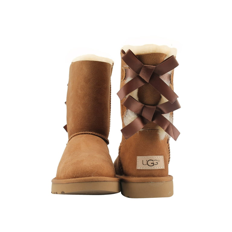 UGG Australia Bailey Bow Brown Boots for Women for sale
