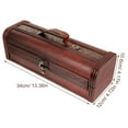 thumbnail image 2 of FRCOLOR Wood Wine Bottle Box Red Wine Wooden Box Red Wine Wooden Box for Gifts, 2 of 8