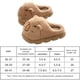 thumbnail image 2 of Pantuflas de capibara de peluche, zapatillas cerradas, cómodas y esponjosas, zapatillas de capibara antideslizantes para dormitorio, 2 of 7