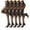 Black, variant on Women's 100% Nylon Ultra Sheer Standard-Panty Sheer Toe Tights & Pantyhose, Black M