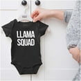 thumbnail image 5 of Llama Squad Save The Drama Alpaca BFF Bodysuit Jumper Girls Infant Baby Brisco Brands 12M, 5 of 6