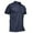 Navy, variant on Summer T-shirts for Men Solid Tops Lightweight Breathable Short Sleeve Tops Button Closure Crew Neck Solid Color Hiking Running Athletic Wear Gym Training Workout