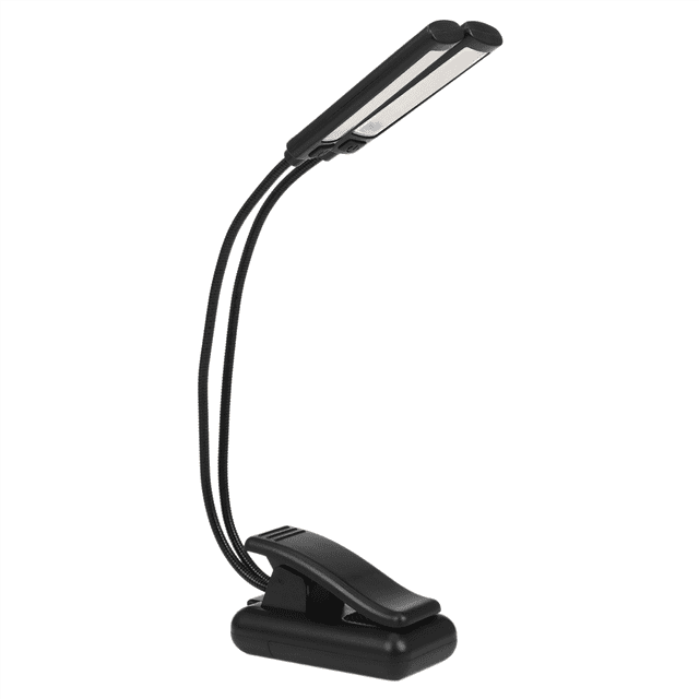 5X Music Stand Light Clip on LED Lamp - No Flicker, 6 Levels of Brightness - Also for Book Reading, Orchestra