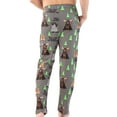 thumbnail image 2 of LazyOne Animal Pajama Pants for Men, Male Pajamas, May The Forest Be With You, 2 of 7