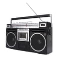 thumbnail image 1 of Grabadora De Cinta Con Reproductor De Casete Portátil Con Bluetooth, Convertidor De MP3 USB De Radio MW SW, Grabadora De Casete Retro Con Refuerzo De Graves, 1 of 7