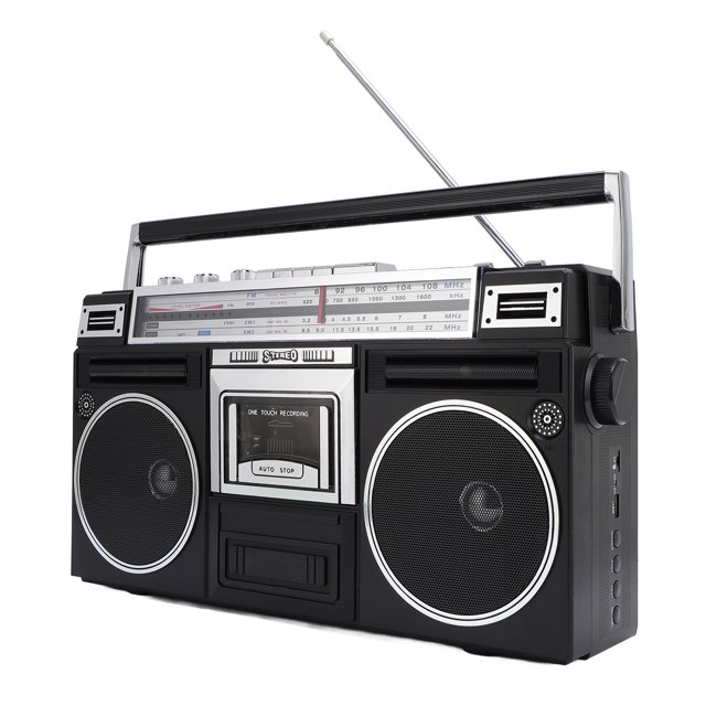 Grabadora De Cinta Con Reproductor De Casete Portátil Con Bluetooth, Convertidor De MP3 USB De Radio MW SW, Grabadora De Casete Retro Con Refuerzo De Graves