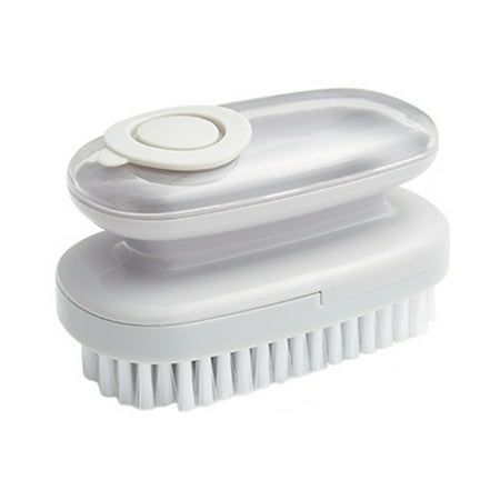 

ZYmall Cleaning Brush with Handle Multifunctional Easy To Use Comfortable Grip Clothes Brush for Household