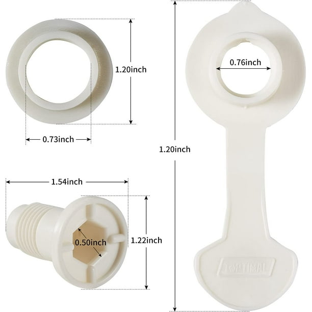 Cooler drain hot sale plug walmart